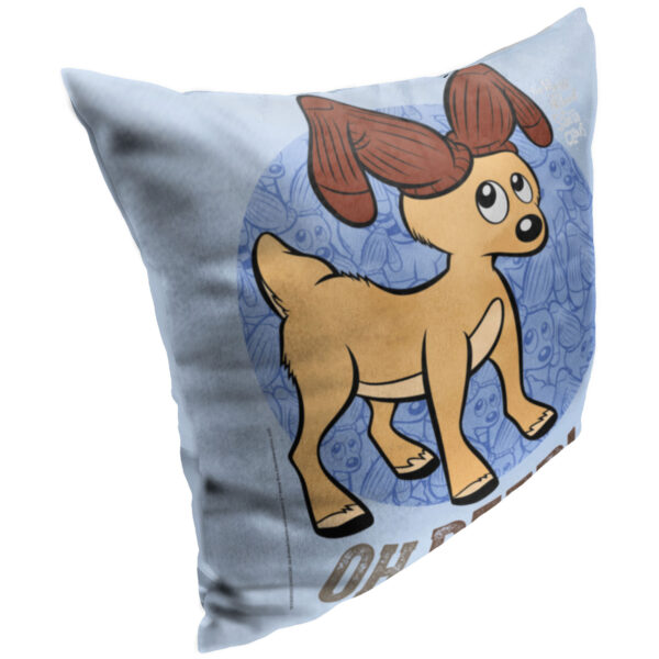 The Northwest Group The Year Without a Santa Claus 18" x 18" Holiday Pillow - Image 8