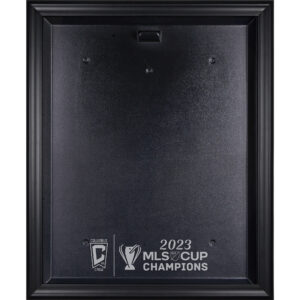 Columbus Crew 2023 MLS Cup Champions Black Framed Team Logo Jersey Display Case