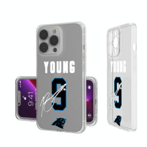 Keyscaper Bryce Young Carolina Panthers iPhone Clear Case