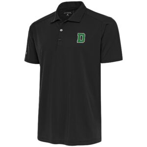Men's Antigua Charcoal Dartmouth Big Green Big & Tall  Tribute Polo
