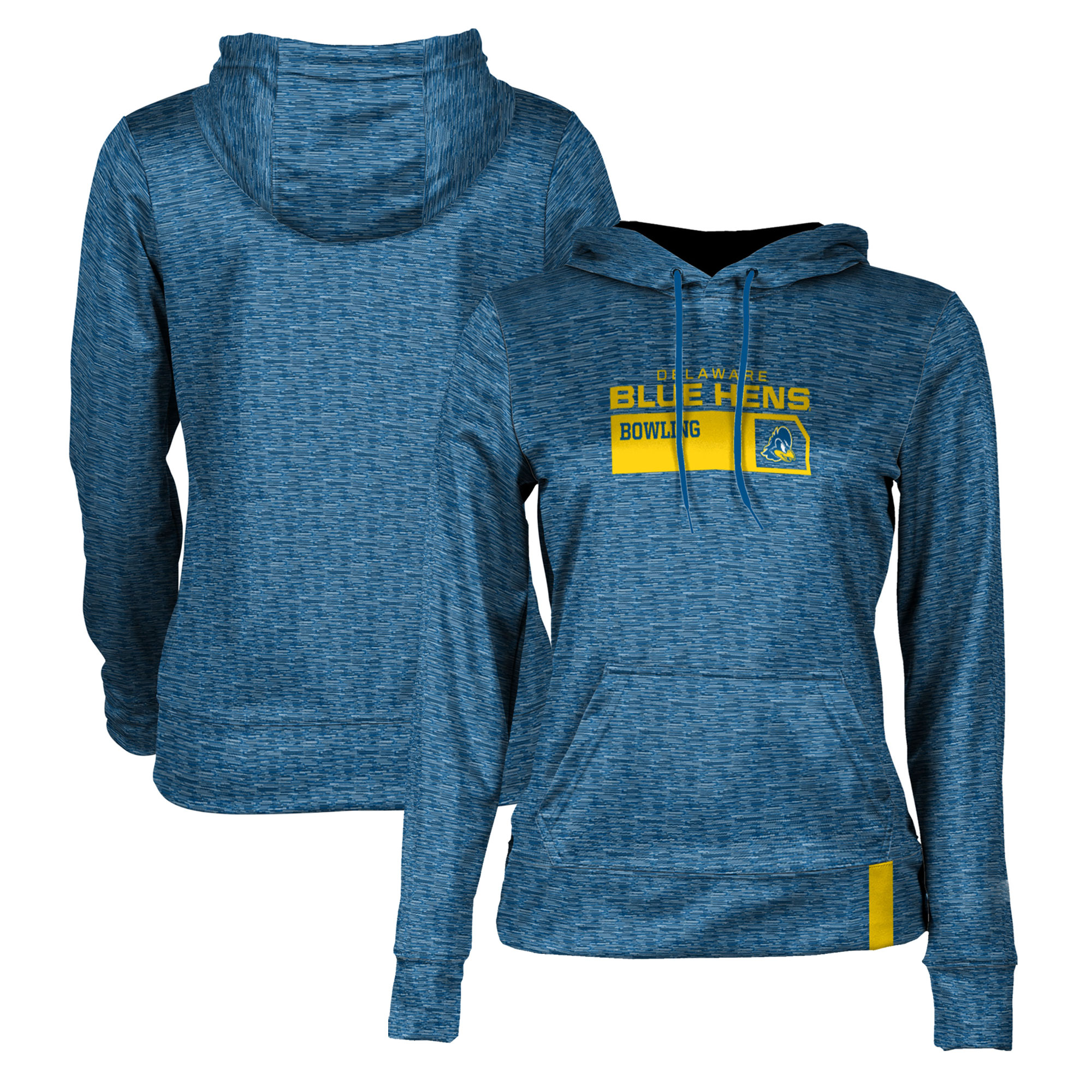 Women's ProSphere Royal Delaware Fightin' Blue Hens Bowling Pullover Hoodie
