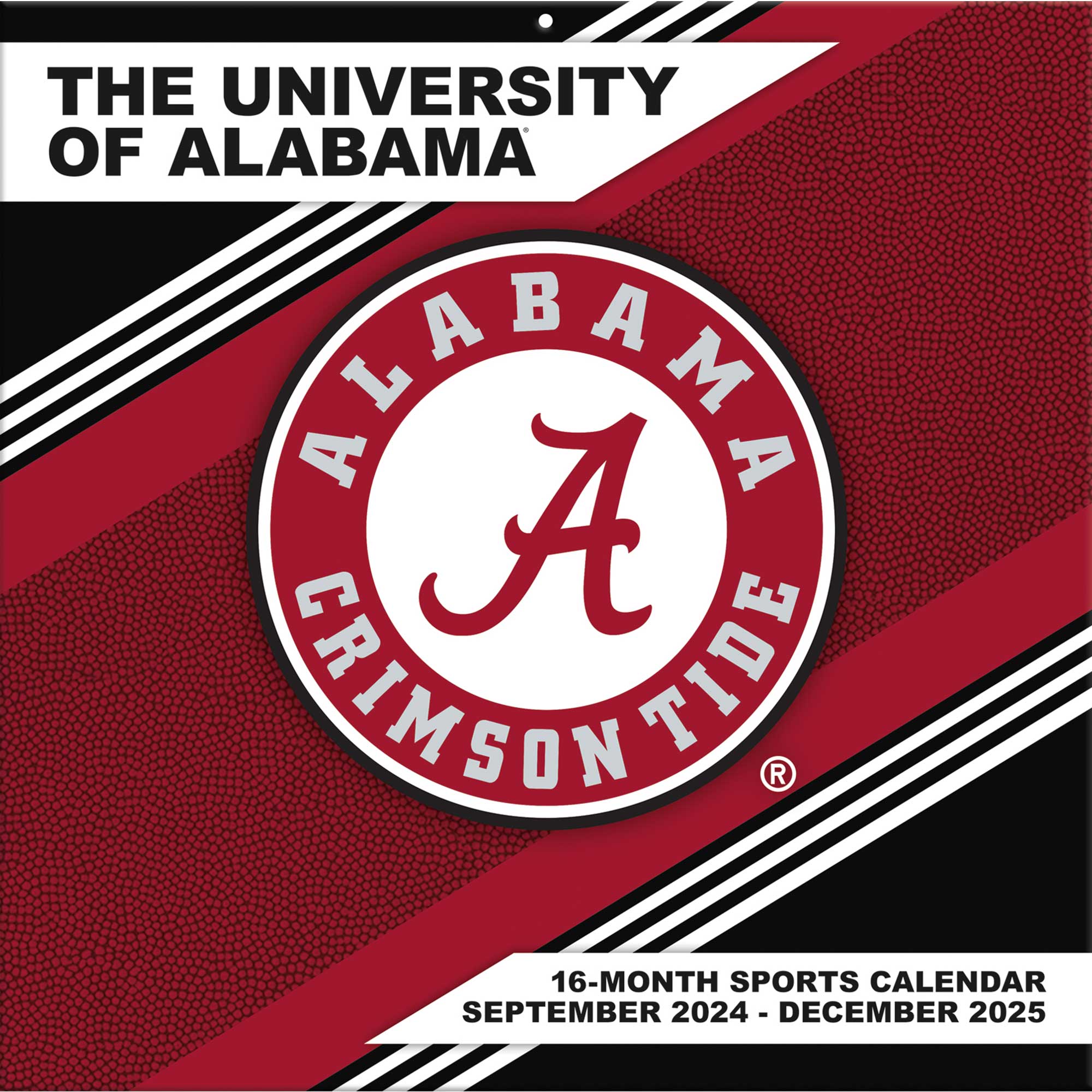 Men's Colosseum Crimson Alabama Crimson Tide Logo Lockup 3-Hit Active Blend Long Sleeve T-Shirt - Image 9
