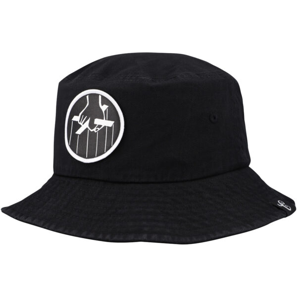 Unisex Contenders Clothing Black The Godfather Puppet Hand Bucket Hat
