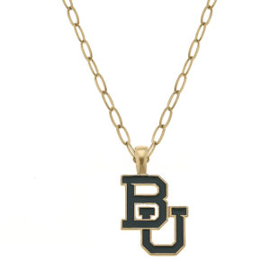Women's Baylor Bears Enamel Pendant Necklace