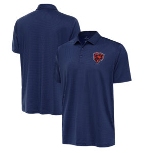 Men's Antigua Navy Chicago Bears Big & Tall Ellipse Polo