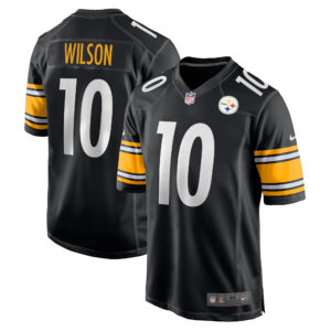 Men's Nike Roman Wilson  Black Pittsburgh Steelers  Game Jersey