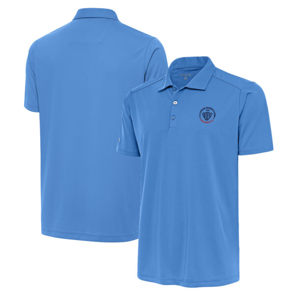 Men's Antigua Powder Blue 2025 U.S. Senior Women's Open Tribute Polo