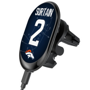 Keyscaper Patrick Surtain Denver Broncos Wireless Magnetic Car Charger