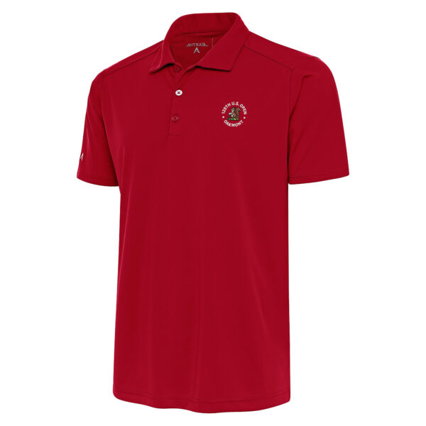 Men's 2025 U.S. Open  Antigua Red Tribute Polo