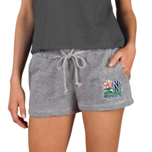 Women's Concepts Sport Gray Nashville SC Mainstream French Terry Shorts
