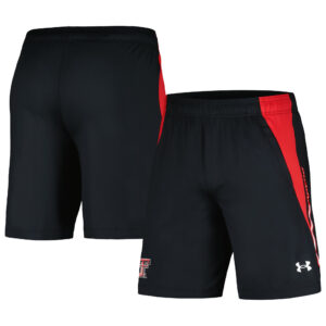 Men's Under Armour Black Texas Tech Red Raiders Tech Vent Shorts