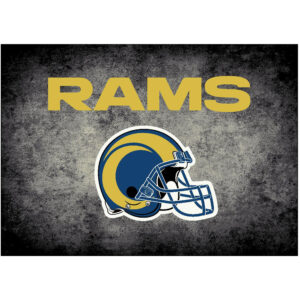 Los Angeles Rams Imperial 5'4'' x 7'8'' Distressed Rug