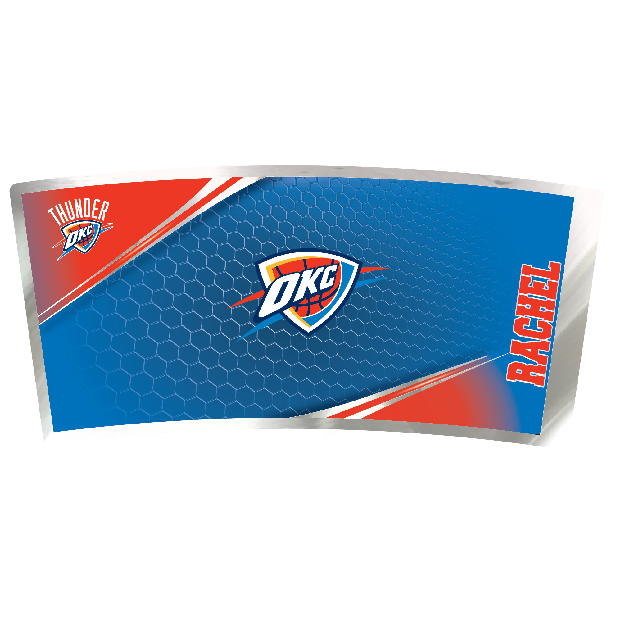 Oklahoma City Thunder 24oz. Personalized Eagle Tumbler - Image 7