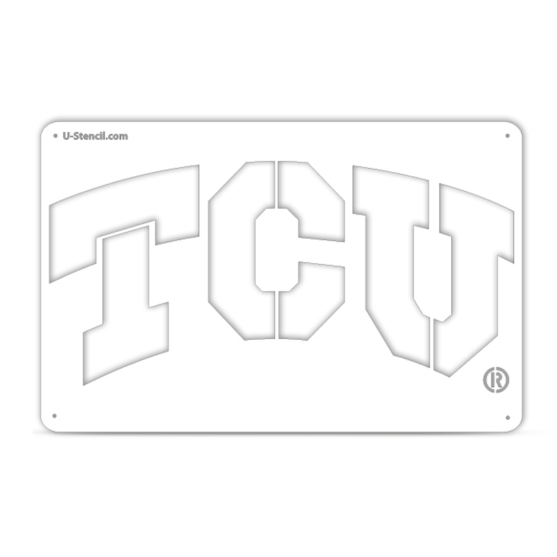 TCU Horned Frogs Tailgater Stencil - Image 2