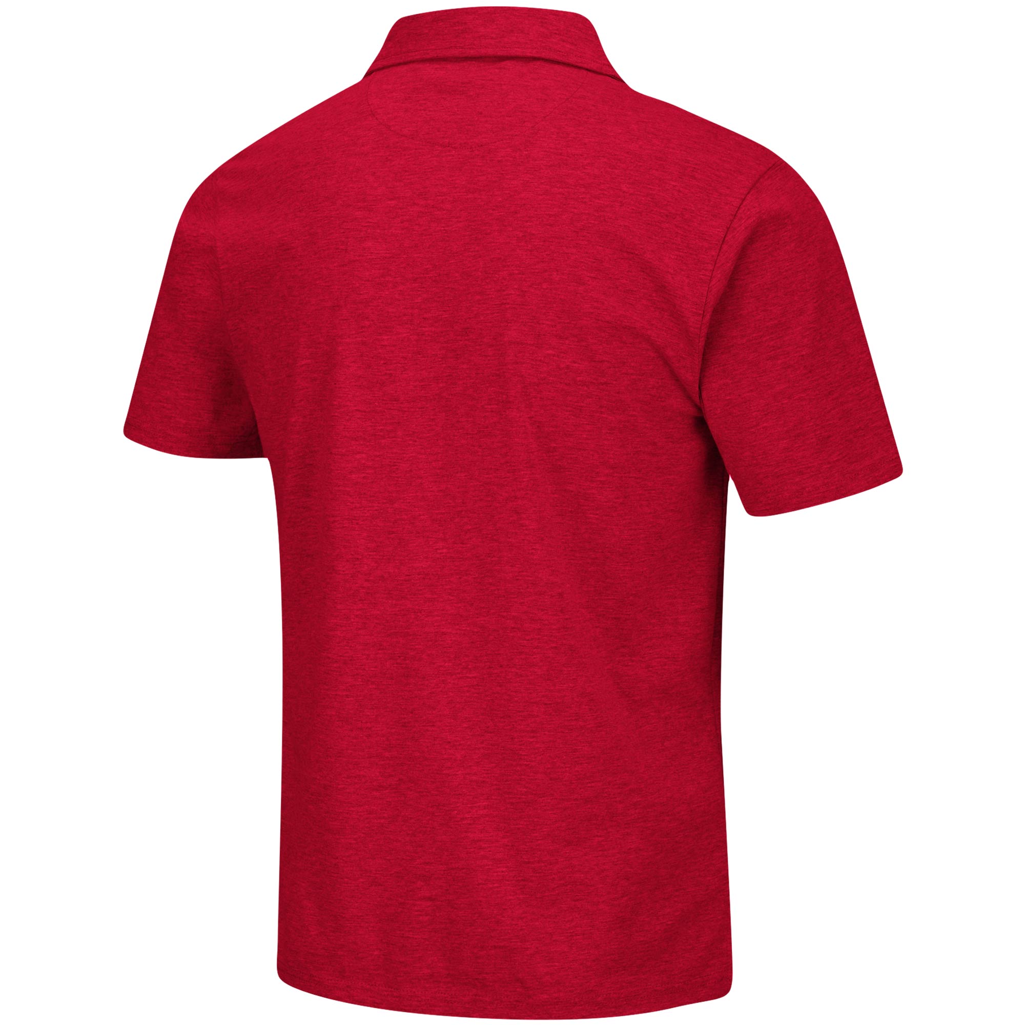 Men's Colosseum Heathered Red Louisville Cardinals Logan Polo - Image 7