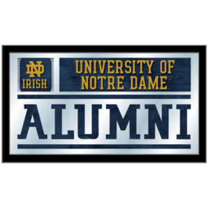 Notre Dame Fighting Irish 26'' x 15'' Team Alumni Mirror
