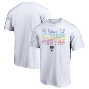 Men's White FC Dallas City Pride T-Shirt