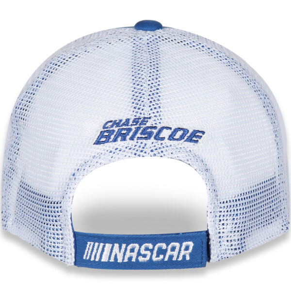 Men's Stewart-Haas Racing Team Collection Royal/White Chase Briscoe Highpoint.com Adjustable Hat - Image 10