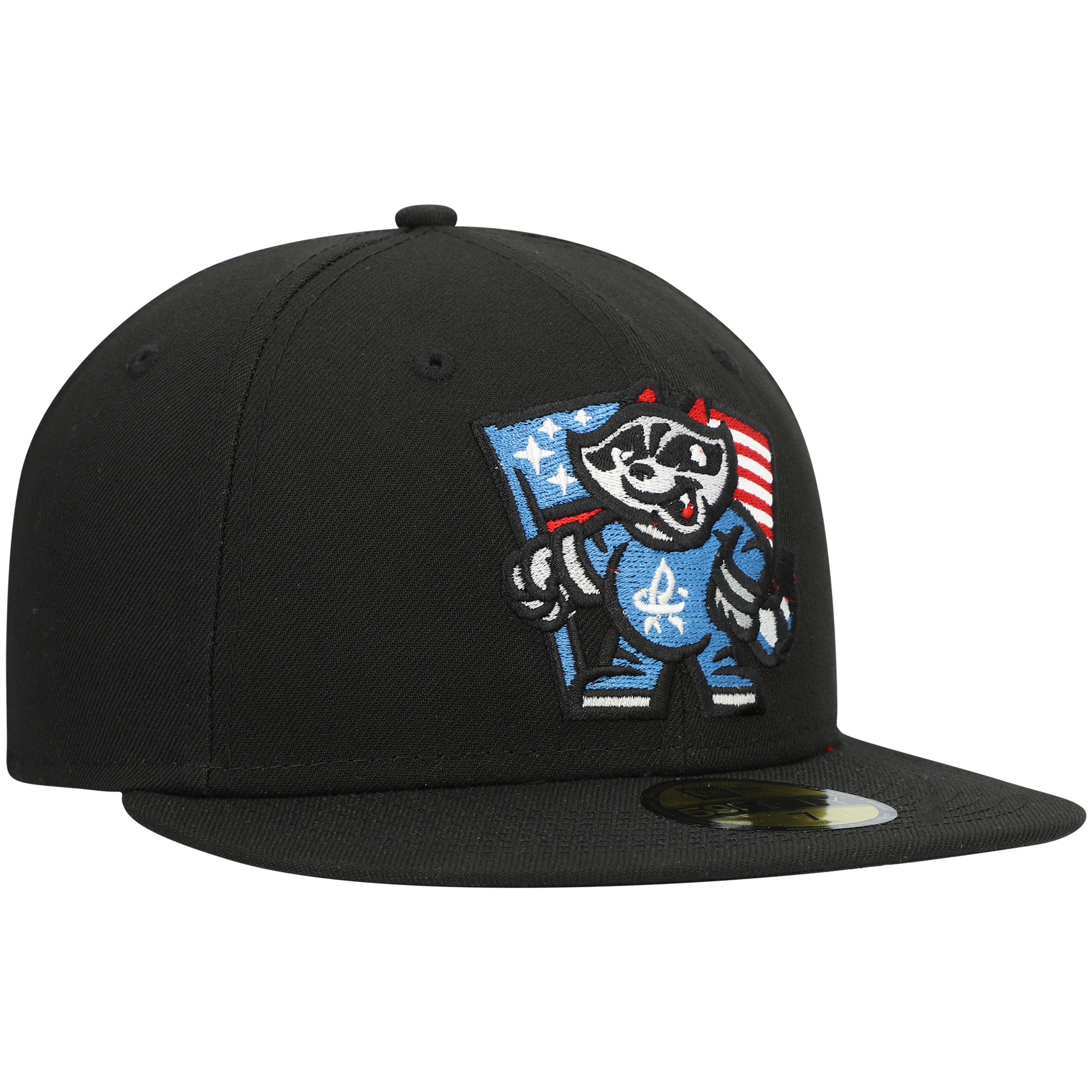 Men's New Era Black Rocket City Trash Pandas Authentic Collection Team Alternate 59FIFTY Fitted Hat - Image 8