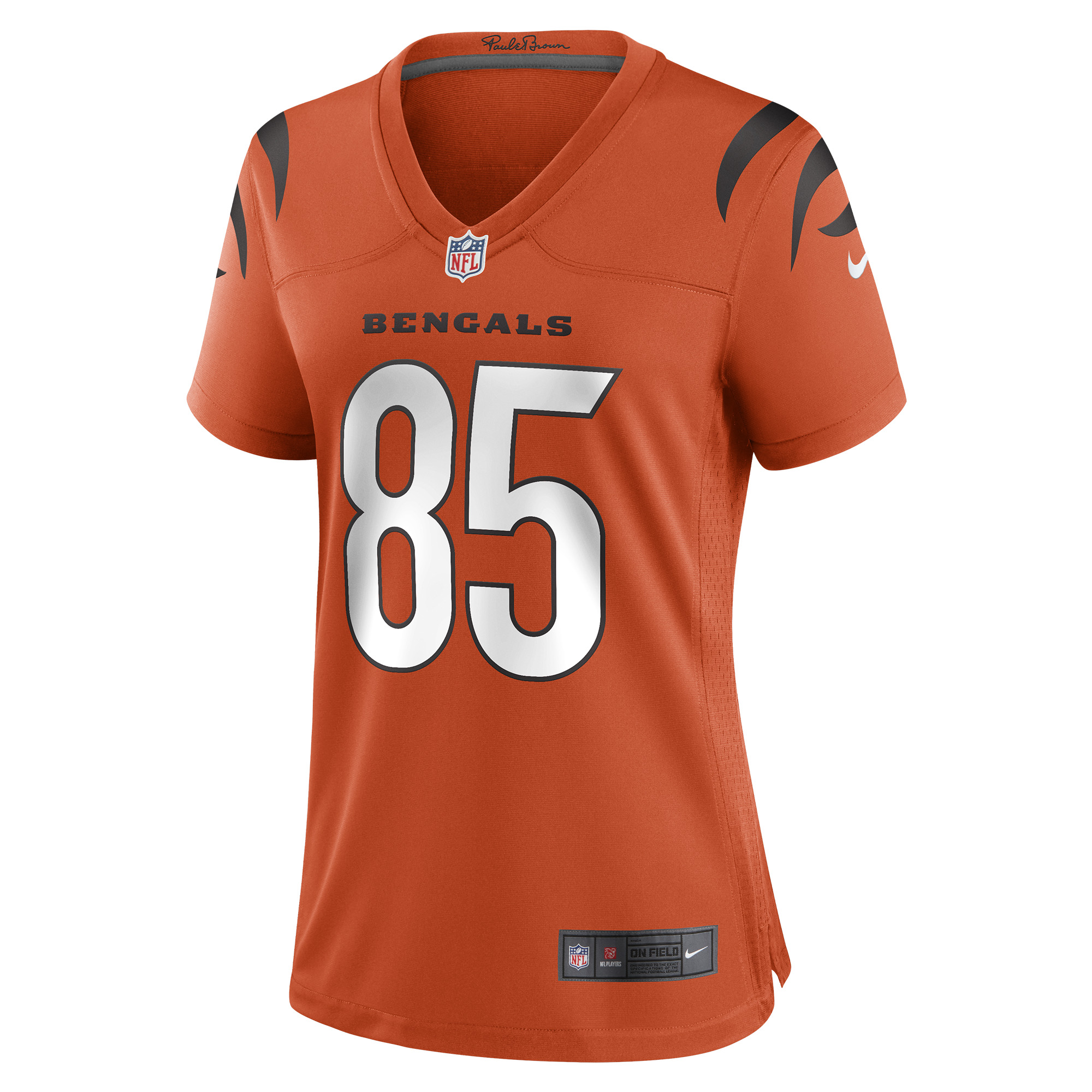 Ryan Neuzil Men's Nike Black Atlanta Falcons Throwback Custom Game Jersey - Image 3