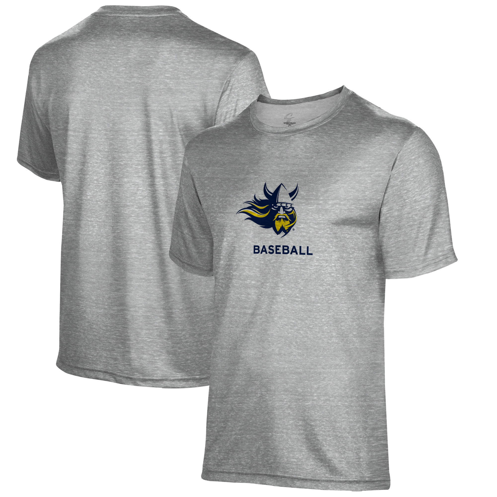 Men's Gray Augustana Vikings Baseball Name Drop T-Shirt - Image 2