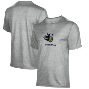 Men's Gray Augustana Vikings Baseball Name Drop T-Shirt
