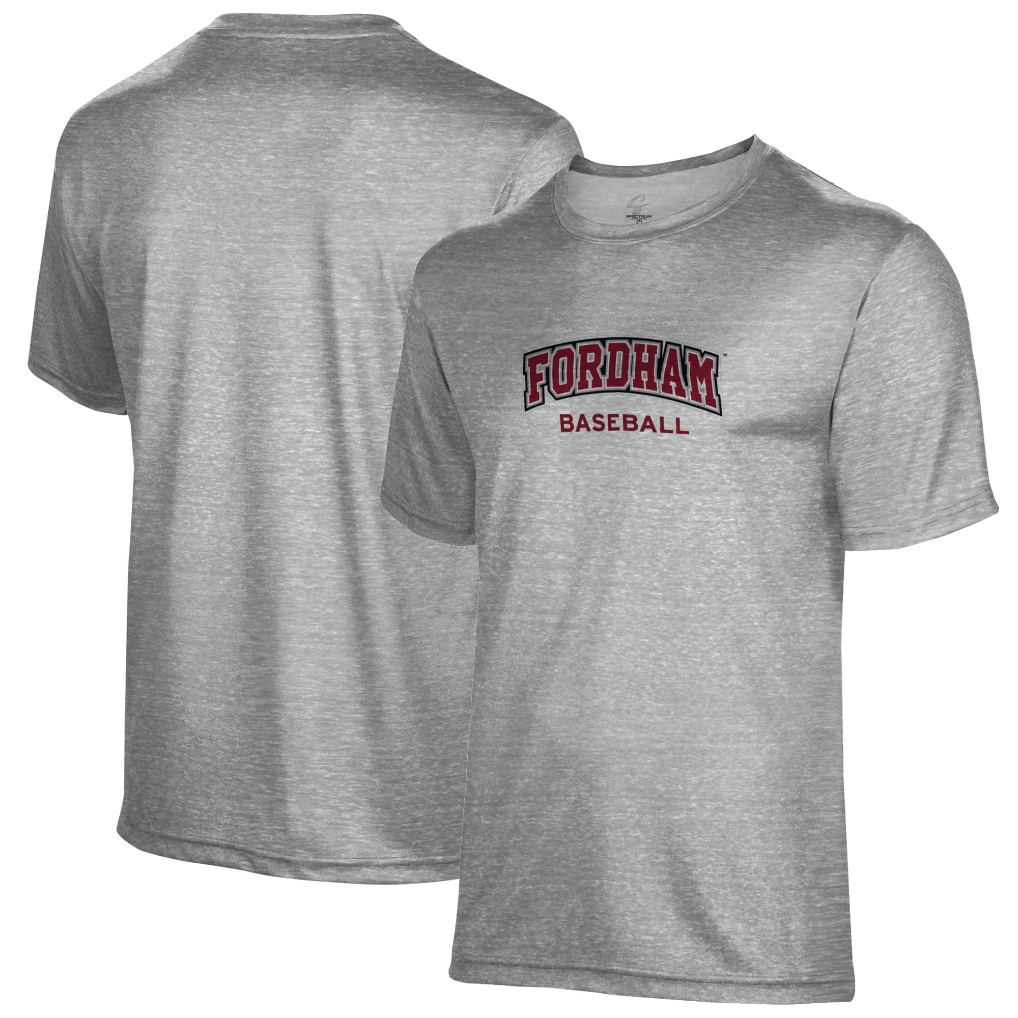 Men's Gray Fordham Rams Baseball Name Drop T-Shirt - Image 5