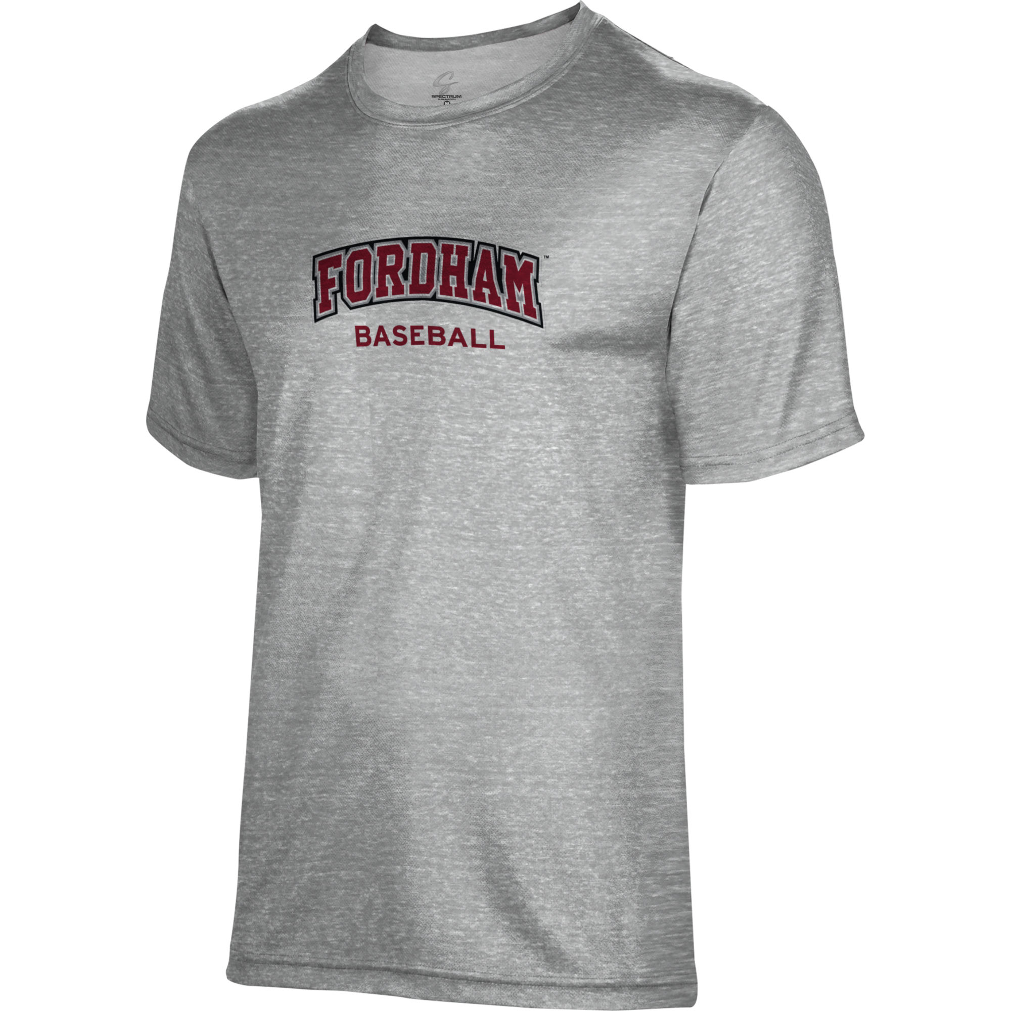 Men's Gray Fordham Rams Baseball Name Drop T-Shirt - Image 6