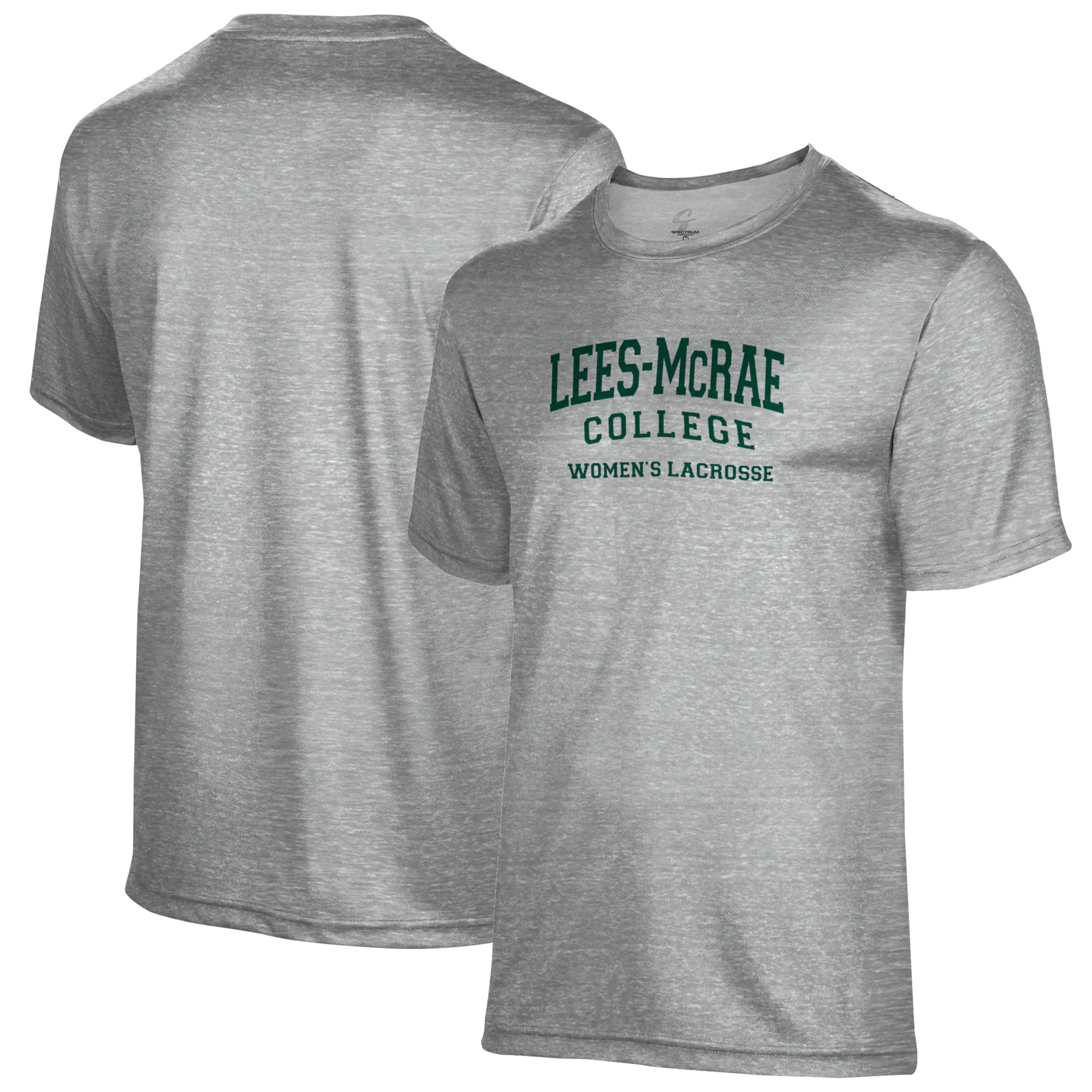 Men's Gray Lees-McRae Bobcats Women's Lacrosse Name Drop T-Shirt