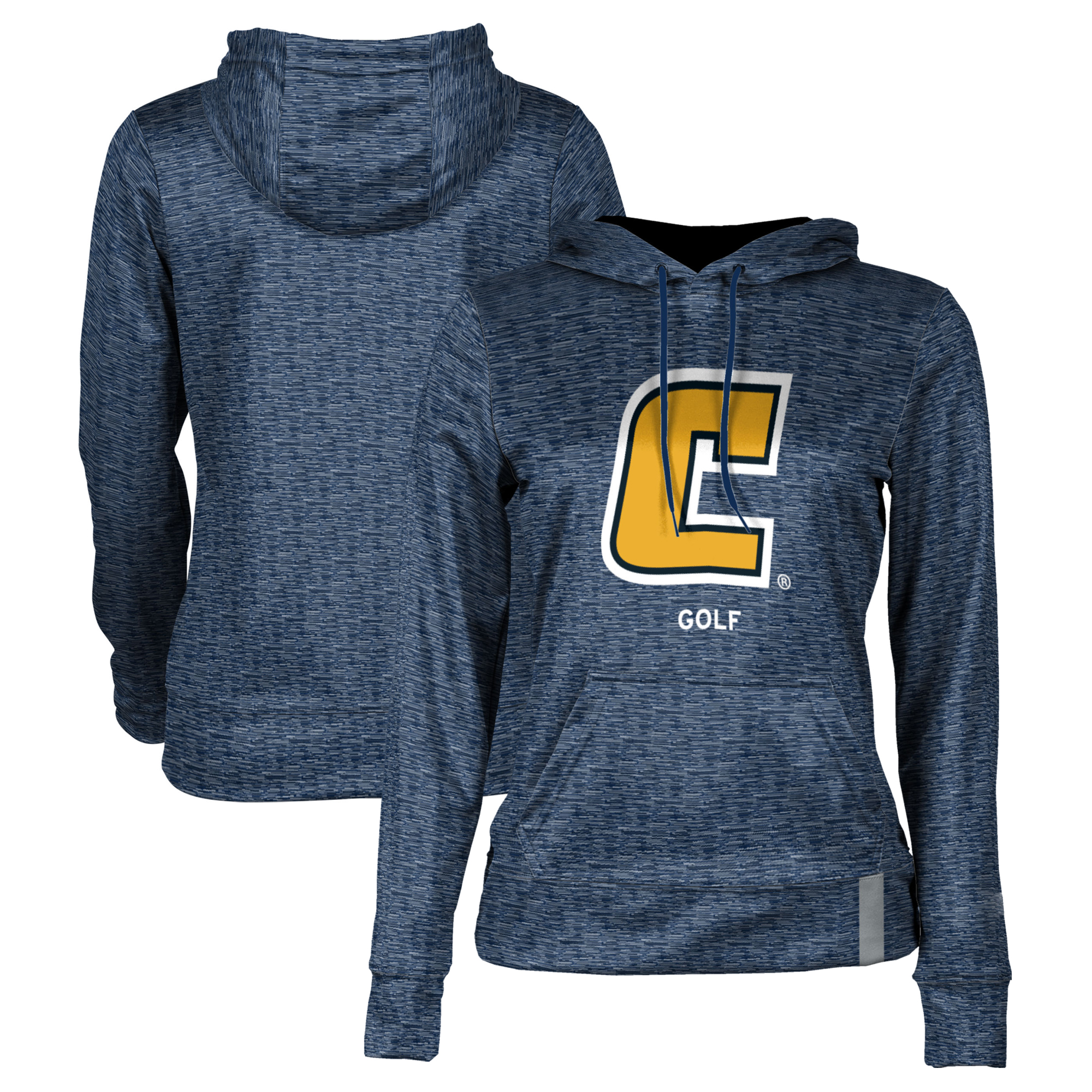 Women's Navy Tennessee Chattanooga Mocs Golf Pullover Hoodie