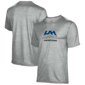 Men's Gray UAH Chargers Engineering Name Drop T-Shirt