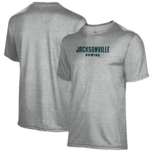 Men's Gray JU Dolphins Rowing Name Drop T-Shirt