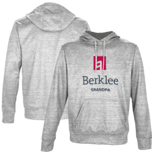 Men's ProSphere Gray Berklee College of Music Grandpa Name Drop Pullover Hoodie