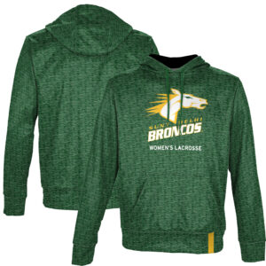 Men's ProSphere Green SUNY Delhi Broncos Women's Lacrosse Name Drop Pullover Hoodie