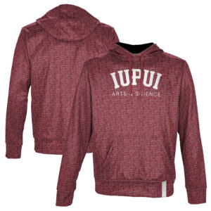 Men's ProSphere Crimson IUPUI Jaguars Arts & Science Name Drop Pullover Hoodie