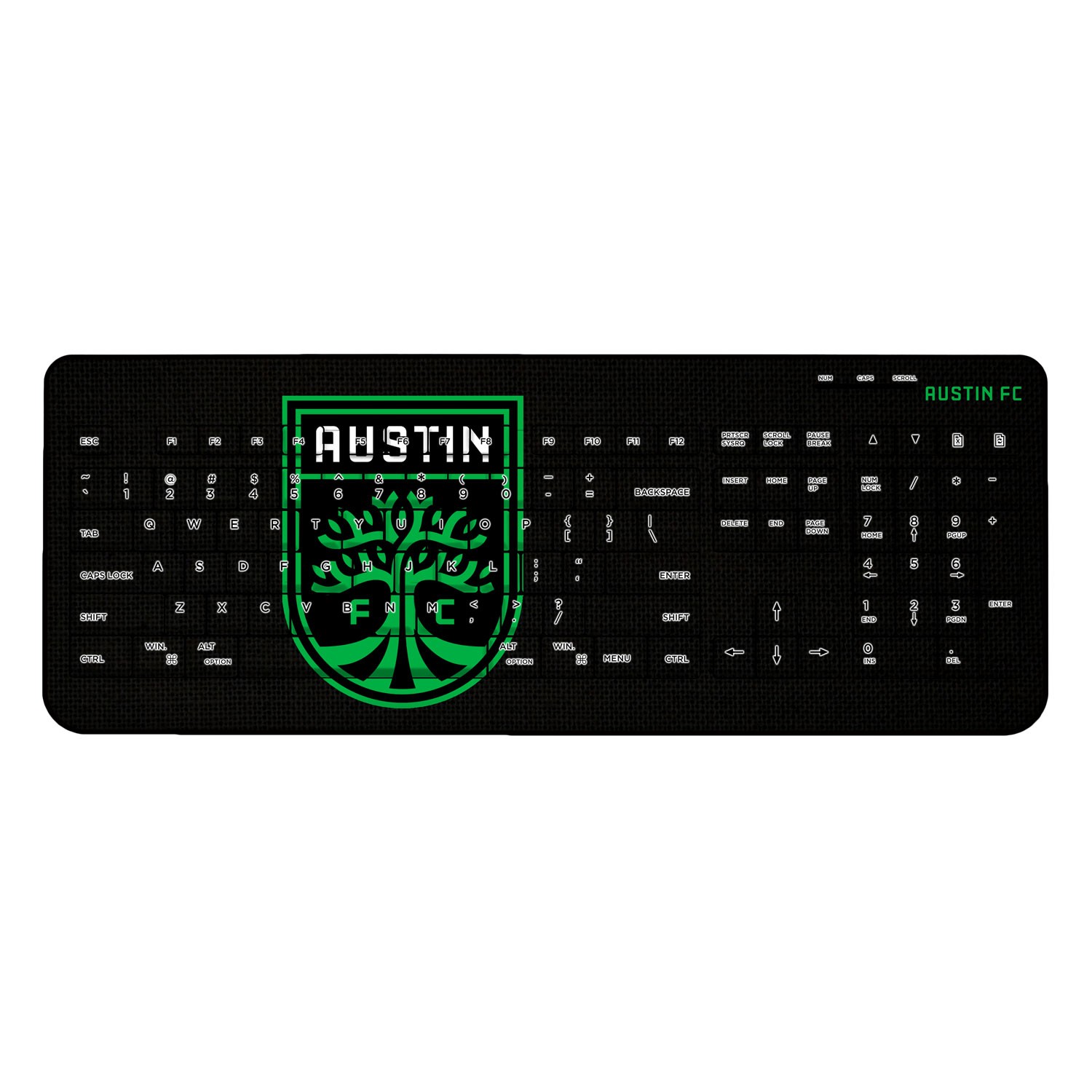 Austin FC Solid Design Wireless Keyboard