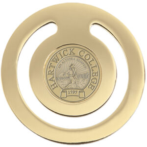 Gold Hartwick College Hawks Team Logo Bookmark