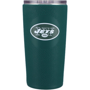 New York Jets 20oz. Stainless Steel with Silicone Wrap Tumbler