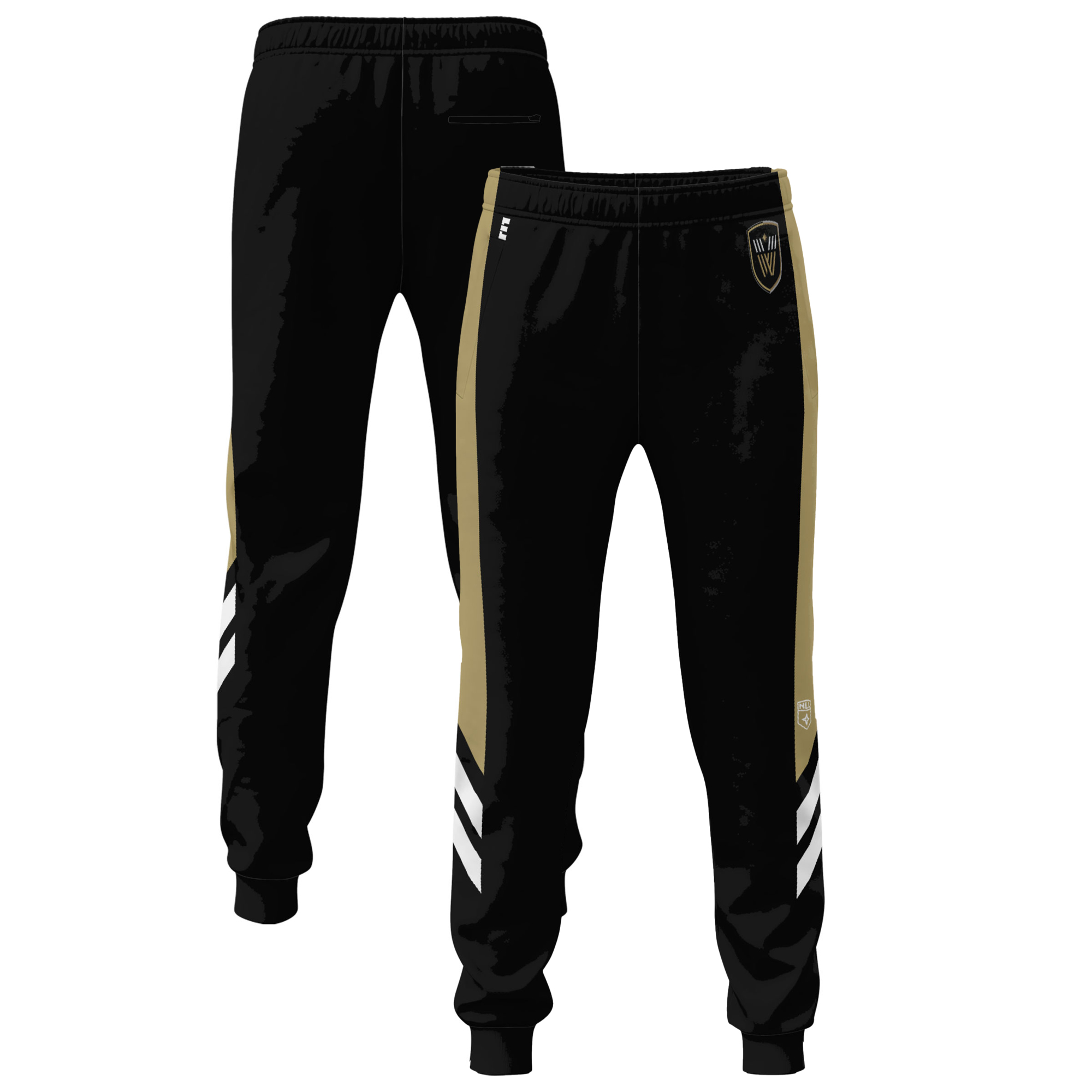 Men's Epoch Lacrosse Black Vancouver Warriors Jogger Pants