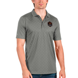 Men's Antigua Steel Houston Dynamo FC Spark Polo