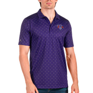 Men's Antigua Purple Halifax Thunderbirds Spark Polo