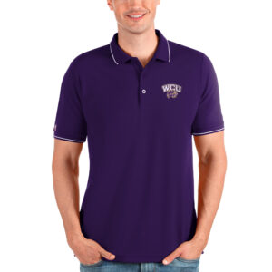 Men's Antigua Purple Western Carolina Catamounts Affluent Polo