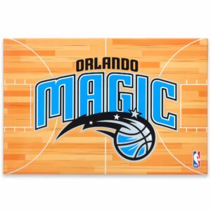 Orlando Magic 15'' x 22'' Court Canvas Wall Art