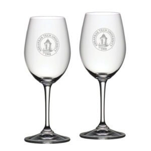 Arkansas Tech 20oz. 2-Piece Riedel Red Wine Glass Set