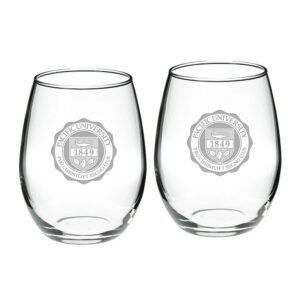 Pacific Boxers Team Graphic Two-Piece 21oz. Stemless Wine Glass Set