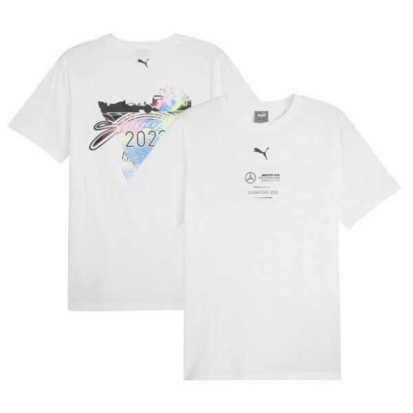 Mercedes AMG Petronas Special Edition Singapore Race T-Shirt by Puma