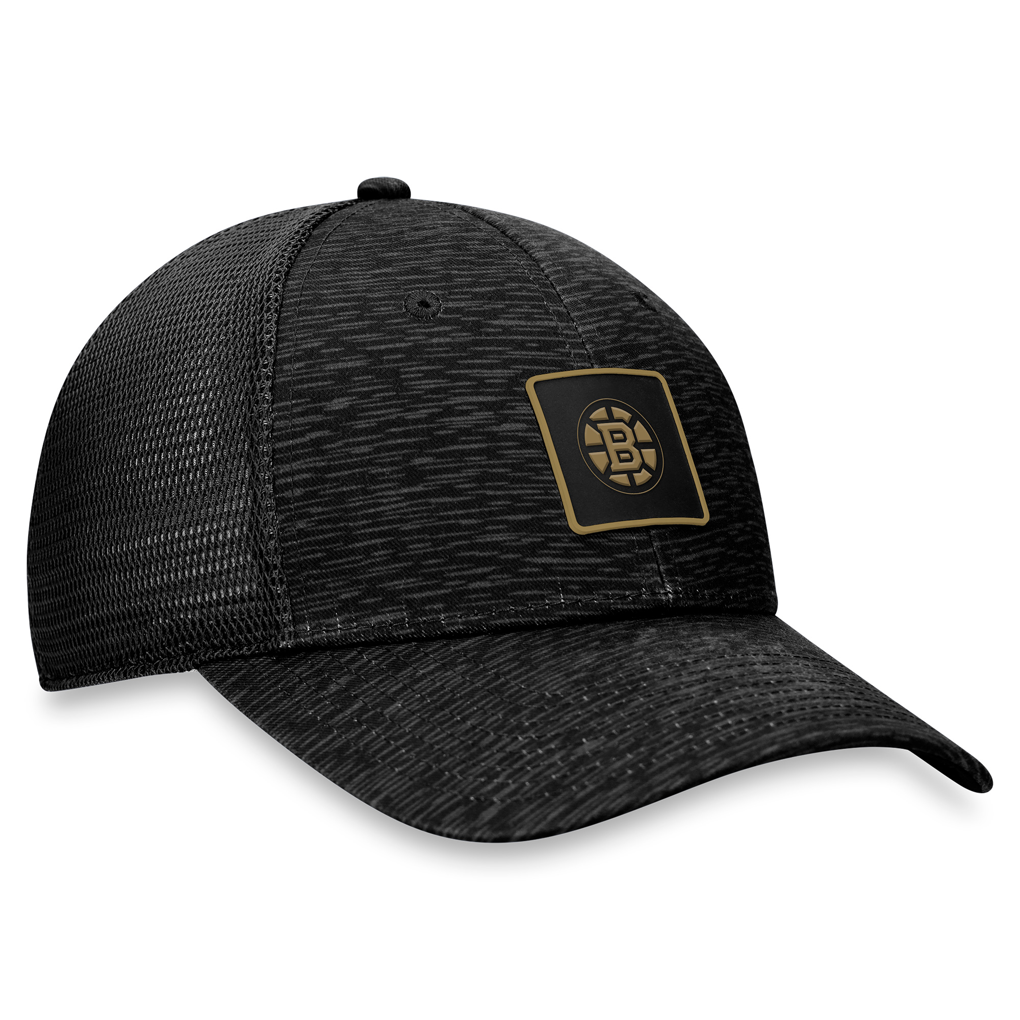 Women's Fanatics Black Boston Bruins Authentic Pro Road Trucker Adjustable Hat - Image 9