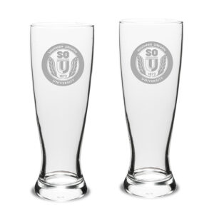 Southern Oregon Raiders 23oz. Two-Piece University Pilsner Glass Set