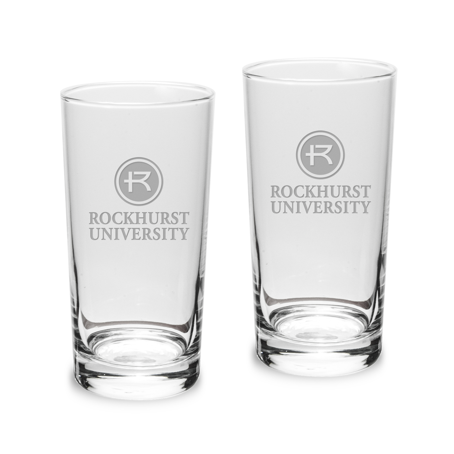 Rockhurst Hawks 10oz. Two-Piece Highball Glass Set