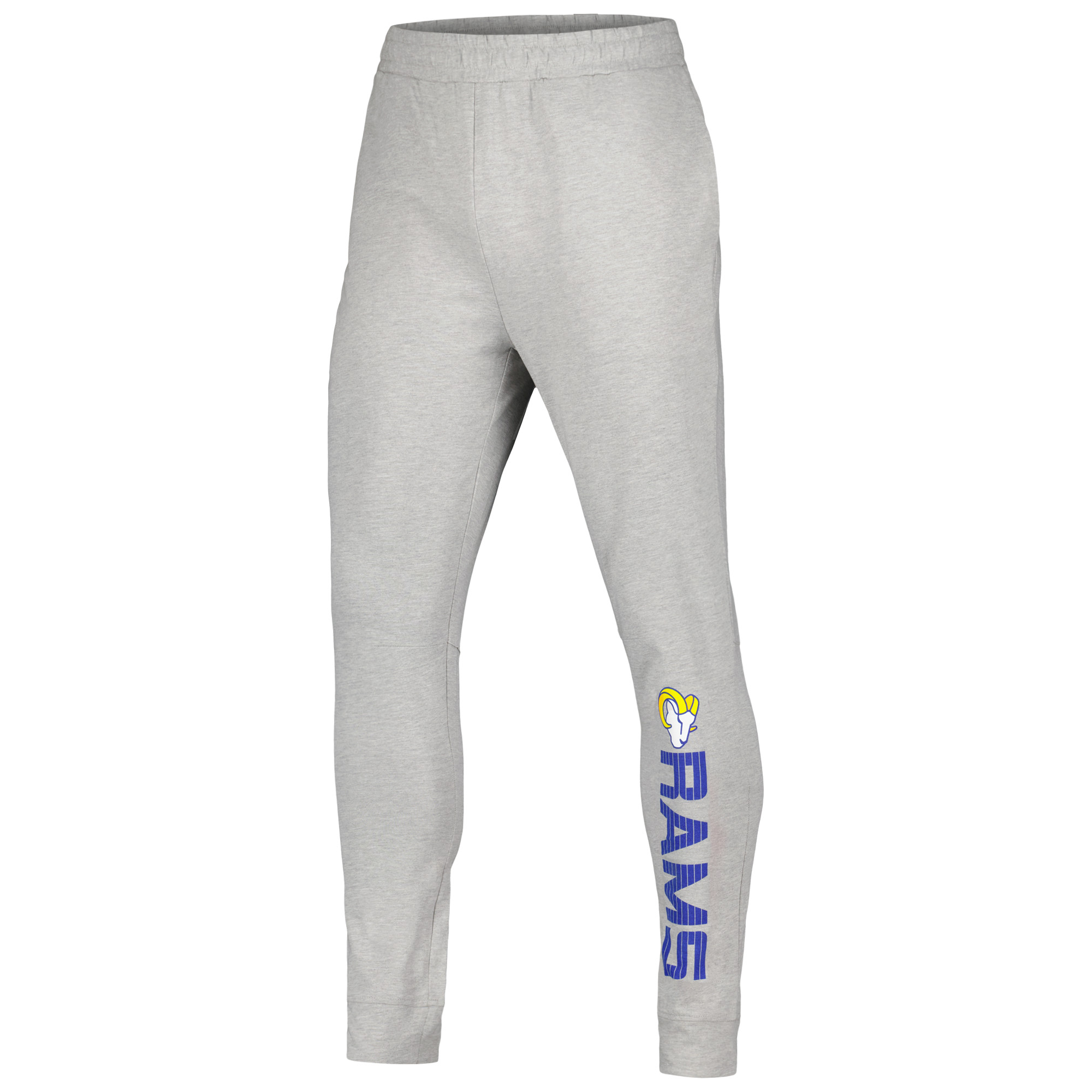 Men's MSX by Michael Strahan Gray Los Angeles Rams Lounge Jogger Pants - Image 6